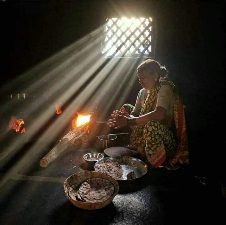 Traditional Kokan speciality Traditional Food Preparation presented in its local setting