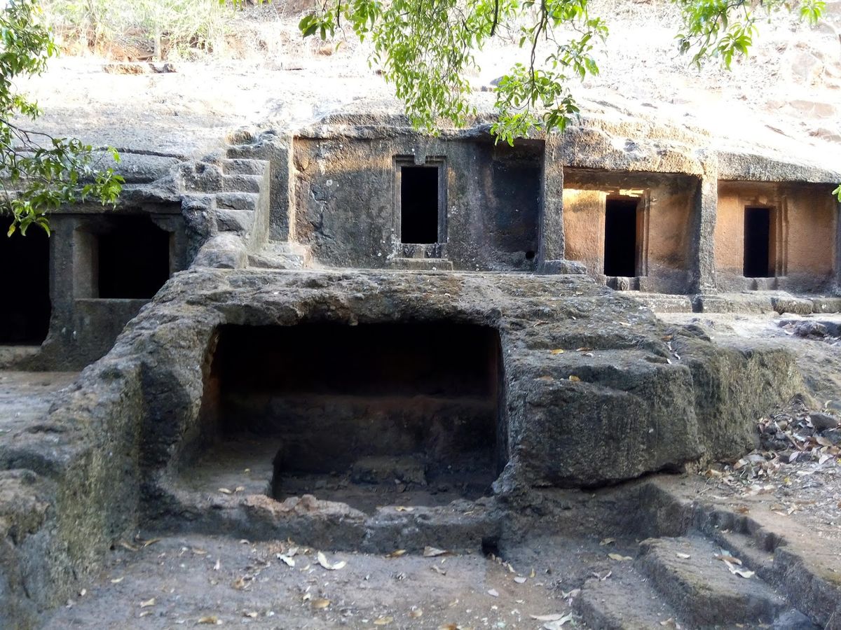 Scenic view of Panhalekaji Caves, a heritage or nature destination in Kokan