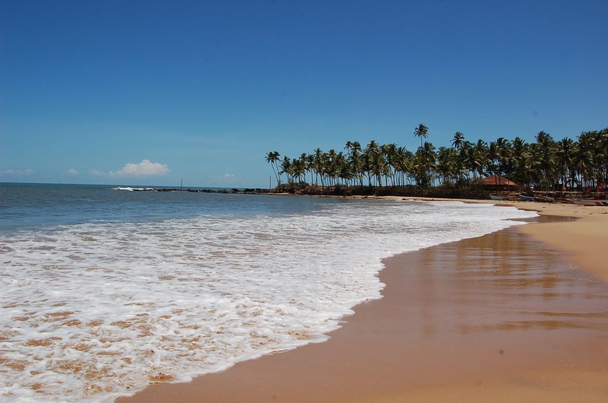View of Tarkarli Beach on the Kokan coastline