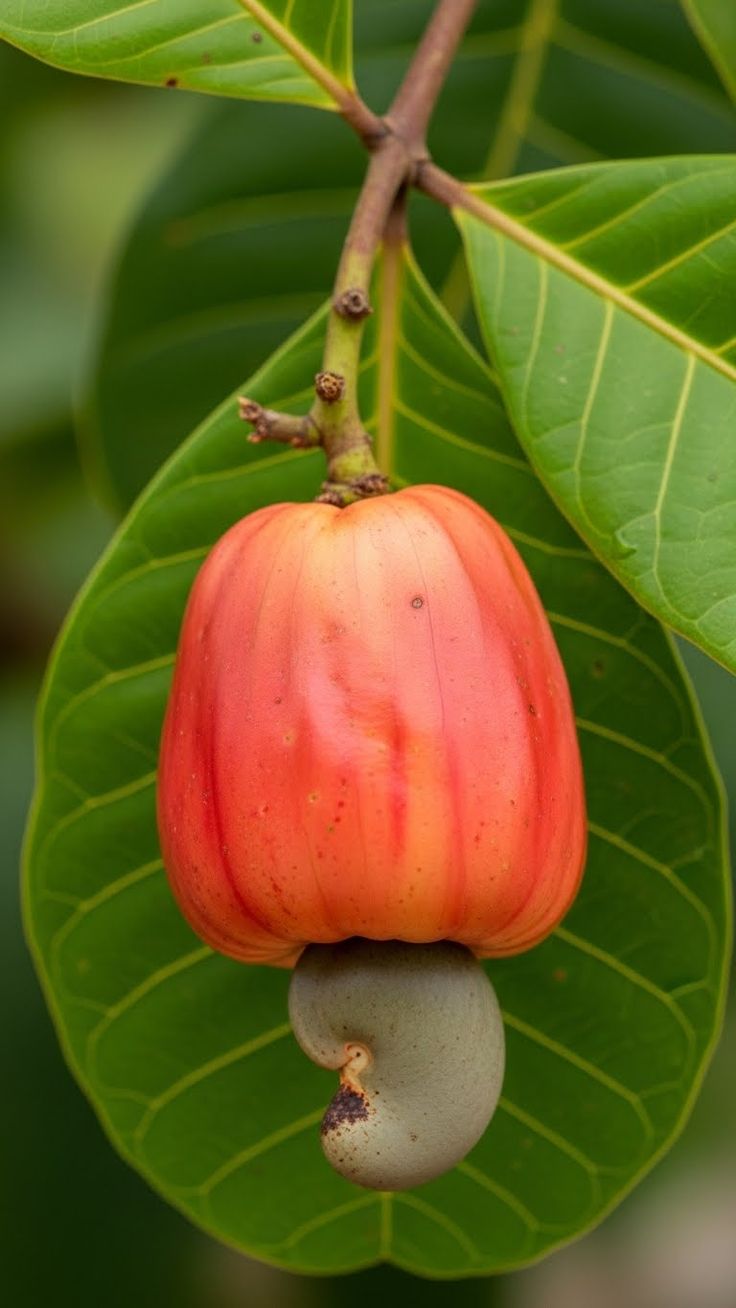 Traditional Kokan speciality Cashew Apple presented in its local setting