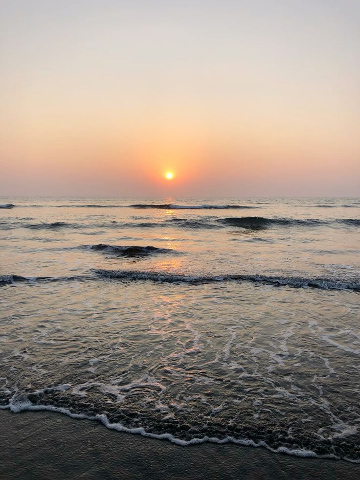 View of Diveagar Sunset on the Kokan coastline