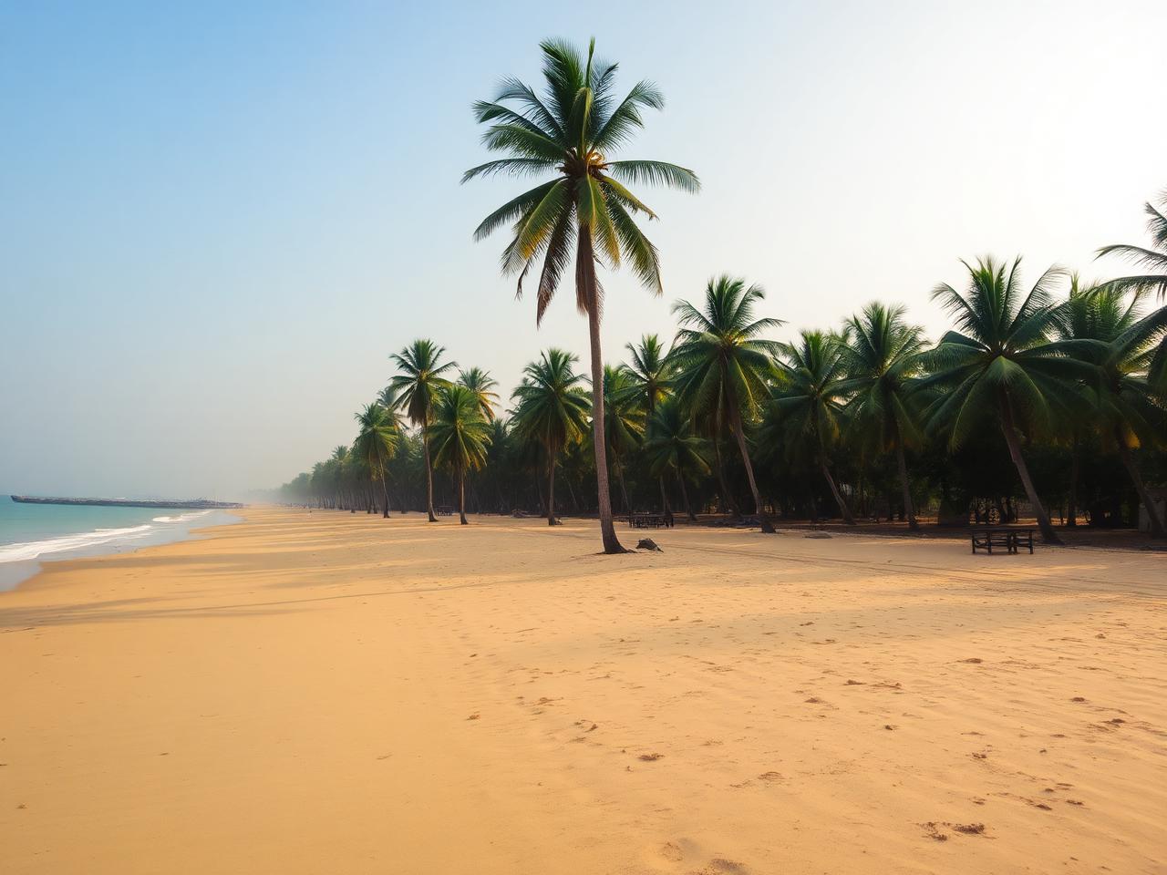 Guhagar beach in the Kokan